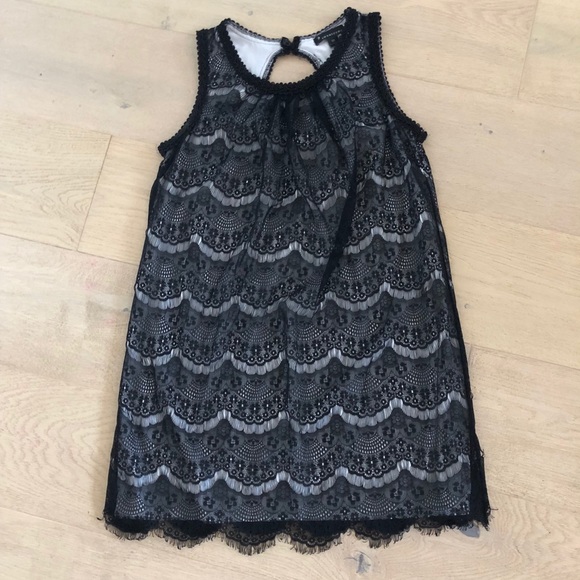 black and white lace dress - Picture 2 of 4